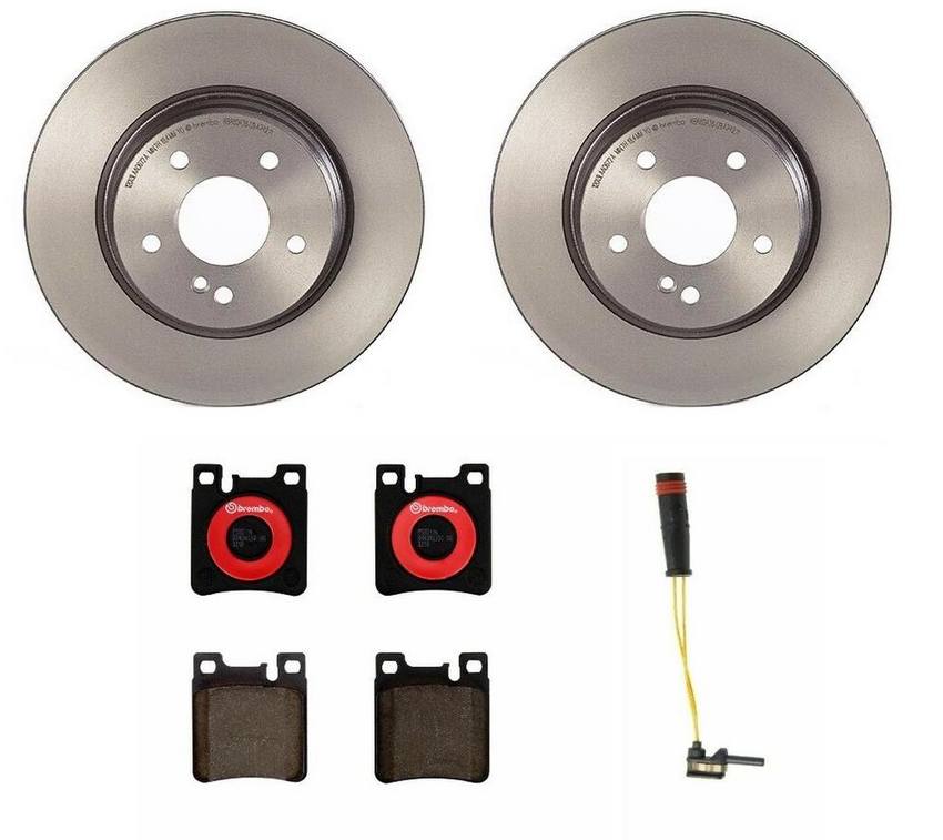 Brembo Brakes Kit - Pads and Rotors Rear (300mm) (Ceramic)